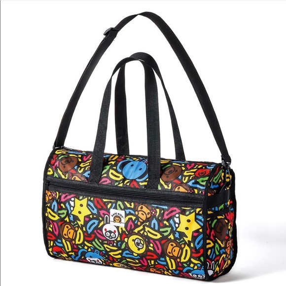 bape shark duffle bag